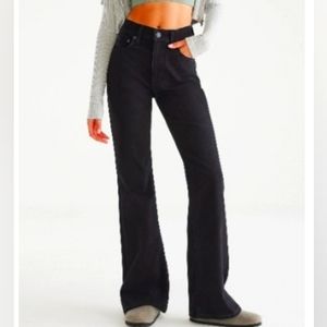 New Flare High-rise Jean Black size 16 R